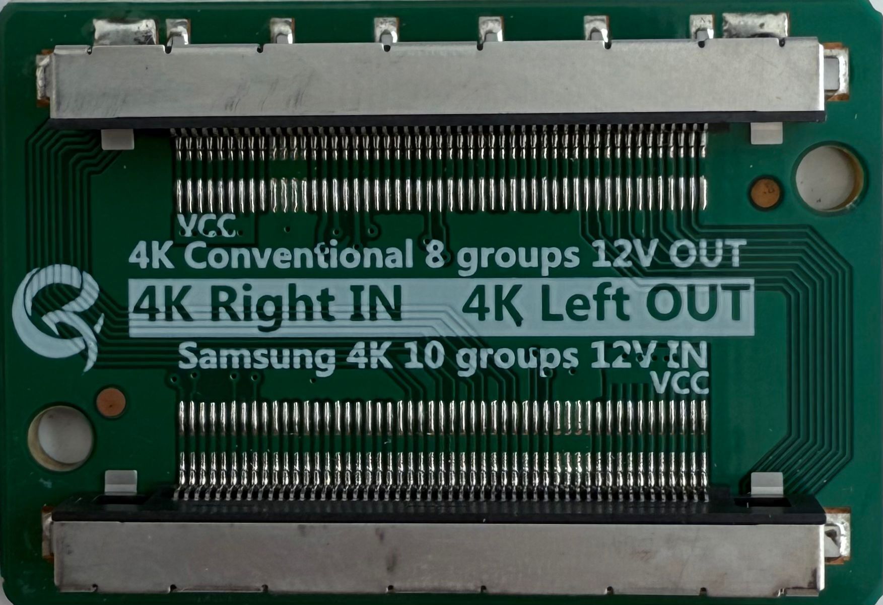 Samsung 4K Panel Uyumlu 10 Pin'den 8 Pin'e LVDS Dönüştürücü Modül