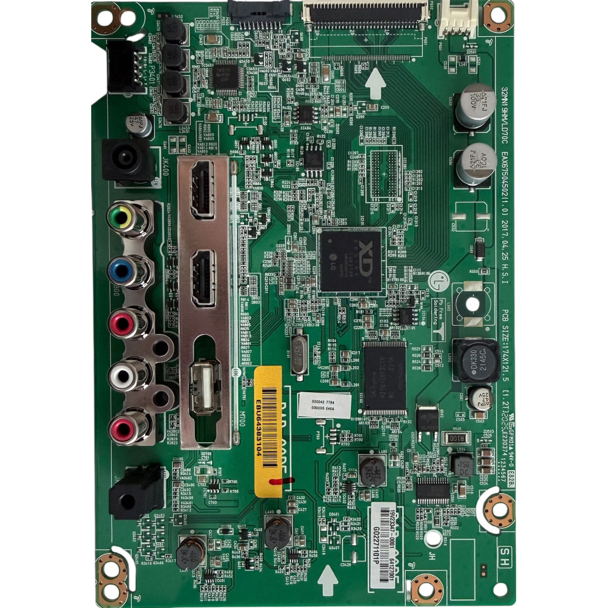 LG 32MN19HM-P Anakart – EAX67504502 (1.0) – Sıfır Orijinal