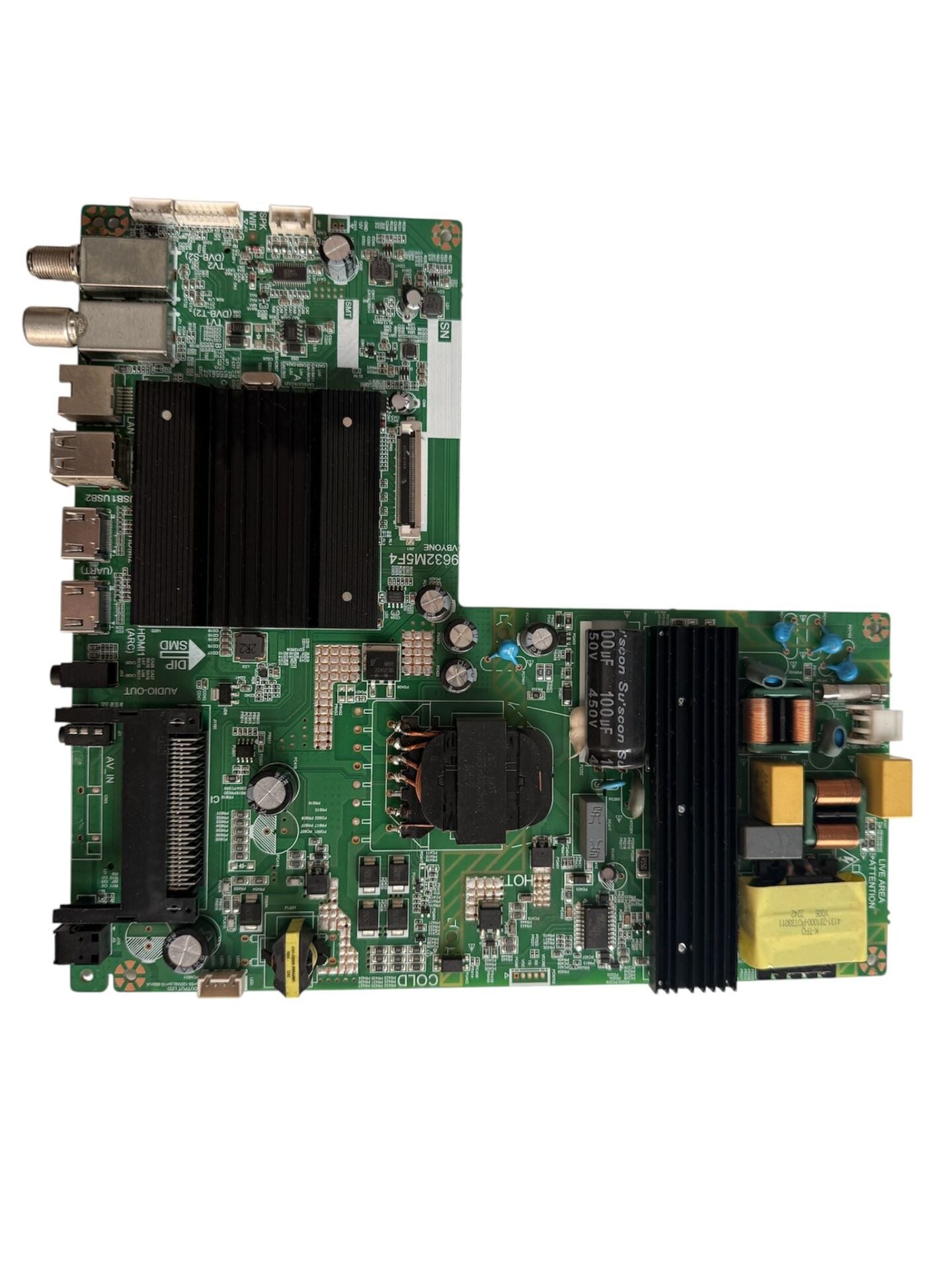 Dijitsu 58DS9800 Orijinal Çıkma Anakart – 9632M5F4 Main Board