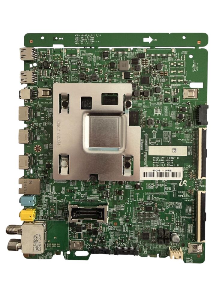 Samsung MU Serisi Anakart BN41-02568 – Orijinal TV Anakartı (MU7000, MU6470, MU7500 Uyumlu)