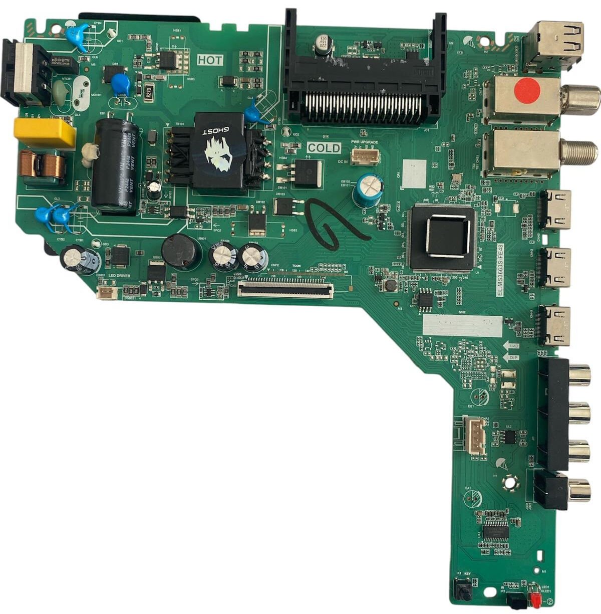 Dijitsu 32D15000 Anakart EL.MS3663S-FE48 TV Anakartı (Unıversal Kart)