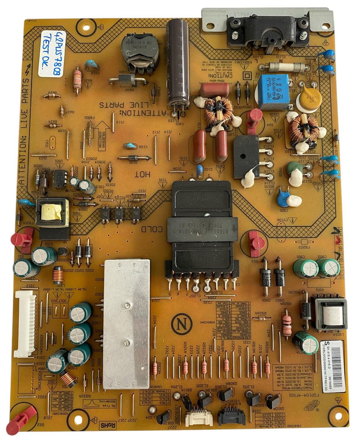 Philips FSP104-4FS01 (310RLMOD00000191TP) Besleme Kartı