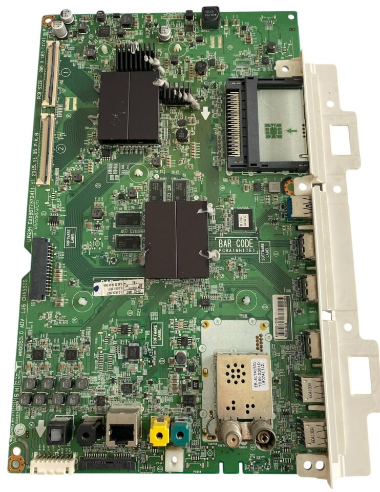 LG 55UH850V Anakart EAX66773704 (1.1) UHD Smart Anakart