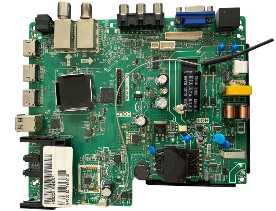 Onvo OV39150 Anakart TP.SK508S.PB802 Unıversal Smart Combo TV Anakartı