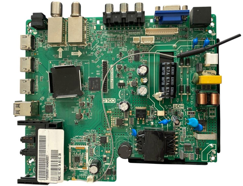 Onvo OV39150 Anakart TP.SK508S.PB802 Unıversal Smart Combo TV Anakartı