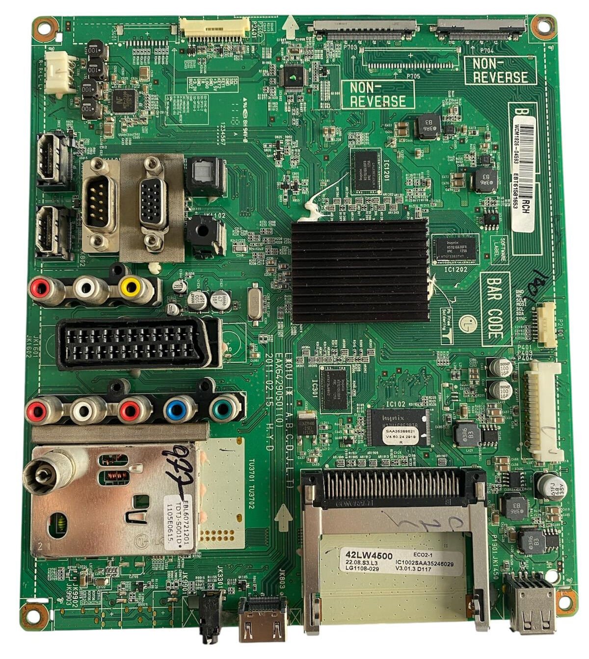 LG 42LW4500 Anakart – EAX64290501(0) Orijinal Anakart