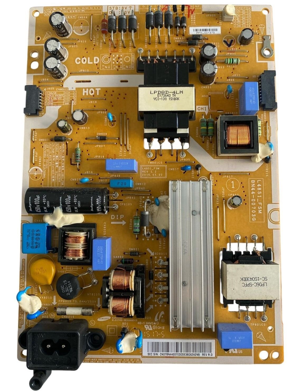 Samsung UE48J5570UXTK Besleme Kartı – BN44-00703G BN44-00703A (L48S1_FSM)