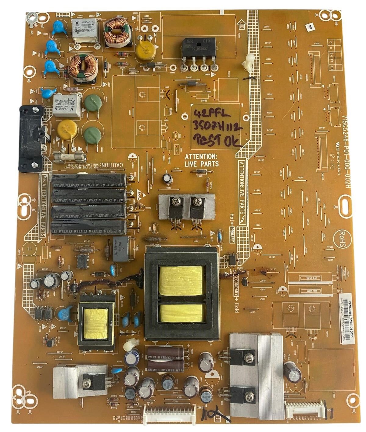 Philips 42PFL3507H/12 Besleme Kartı (Power Supply) – 715G5246-P01-000-002H