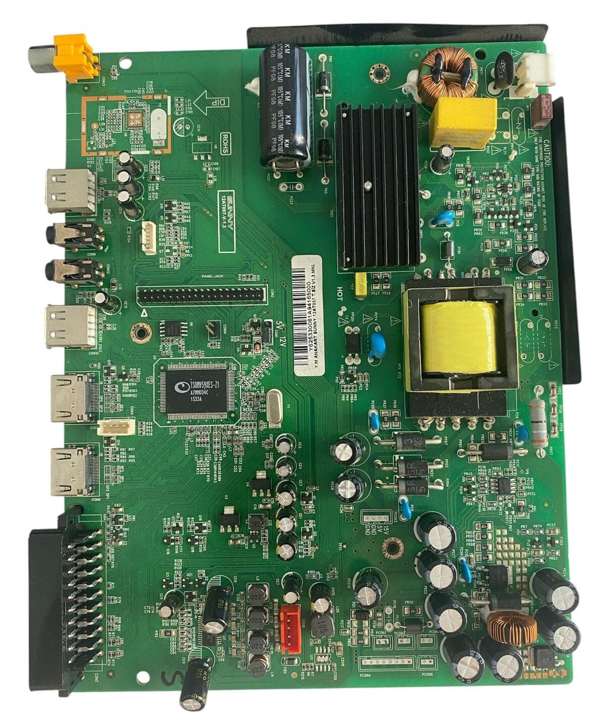 Axen AX032DLD12AT-057 Anakart – 12AT057-V-1.3 Orijinal Universal LED TV Anakartı