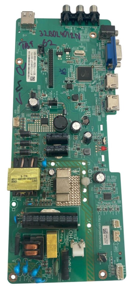 Philips 32BDL4012N Anakart – TSUMV56/MSD3553-T5C3 Orijinal Universal LED TV Anakartı