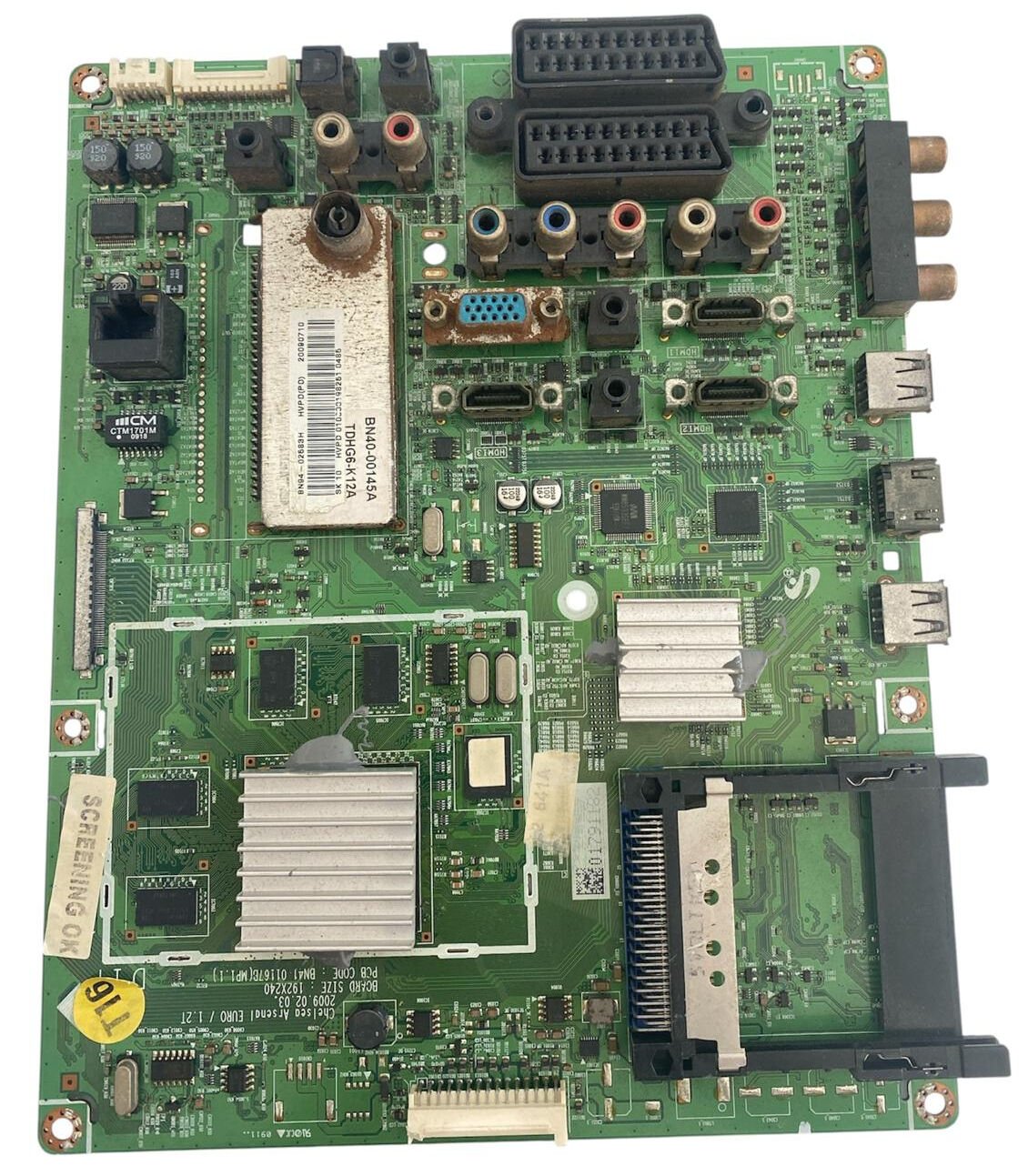 Samsung LE32B651T3W Anakart – BN41-01167B Chelsea Arsenal Euro Orijinal TV Kartı