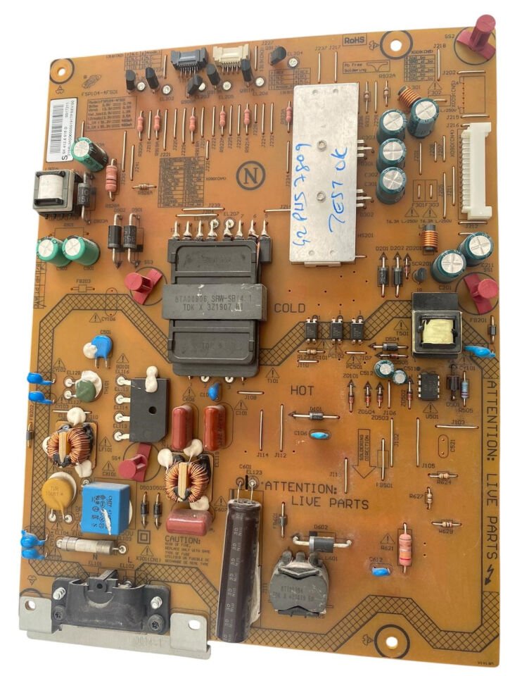 Philips 42PUS7809 Besleme Kartı – FSP104-4FS01 Orijinal Power Supply
