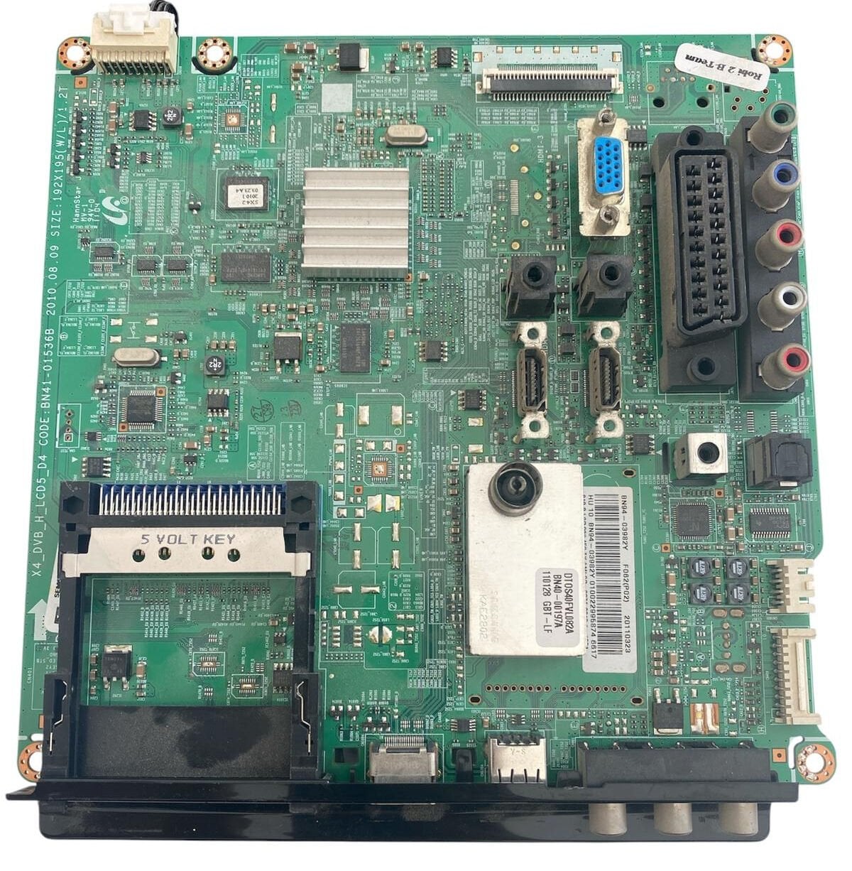 Samsung LE32C450E1W Anakart – BN41-01536B X4_DVB_H_LCD5_D4 Orijinal TV Main Board