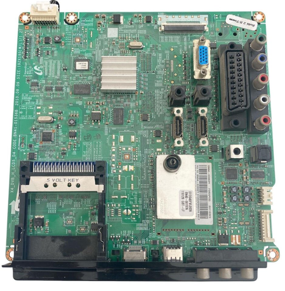 Samsung LE32C450E1W Anakart – BN41-01536B X4_DVB_H_LCD5_D4 Orijinal TV Main Board