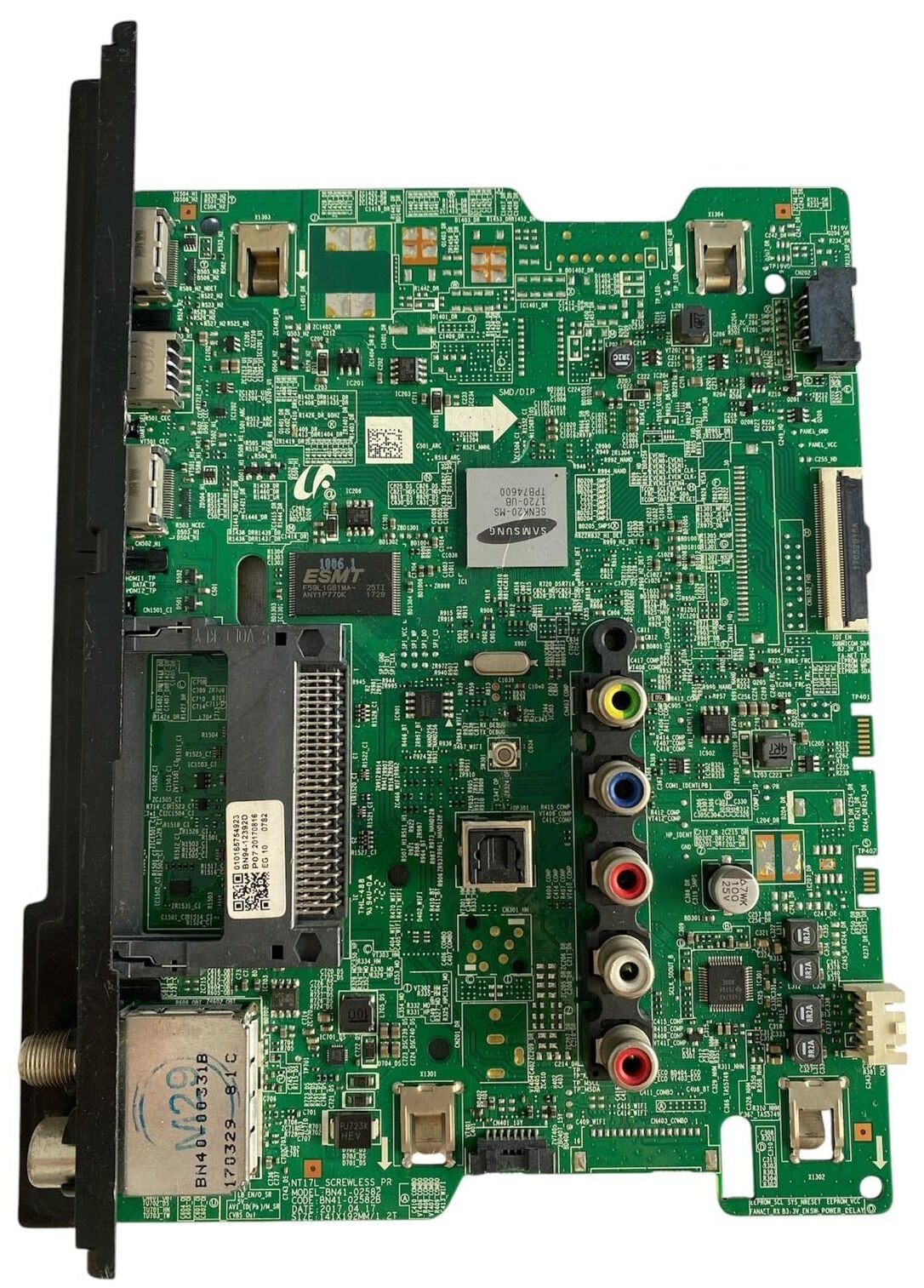 Samsung UE40M5000AUXTK Anakart – BN41-02582B BN94-12392D Orijinal Main Board