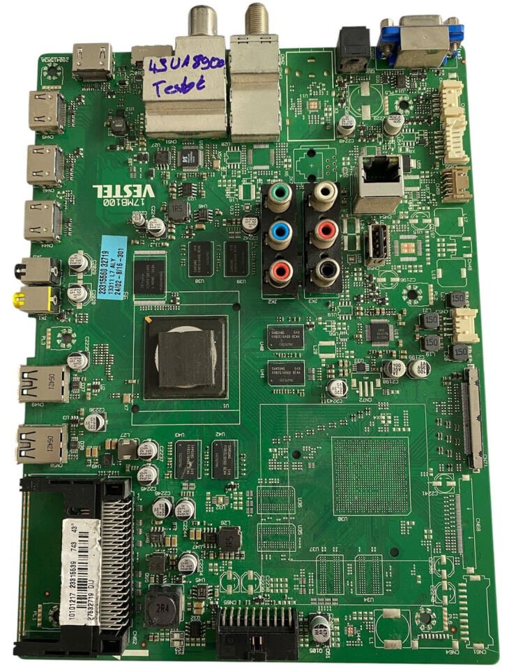 Vestel 43UA8900 Anakart – 17MB100 23315560 Orijinal Ultra HD 4K Smart TV Main Board
