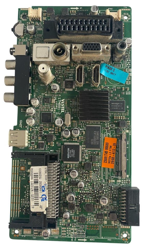 Vestel 17MB81-2 Anakart – 23082691 Orijinal 42'' LED TV Main Board