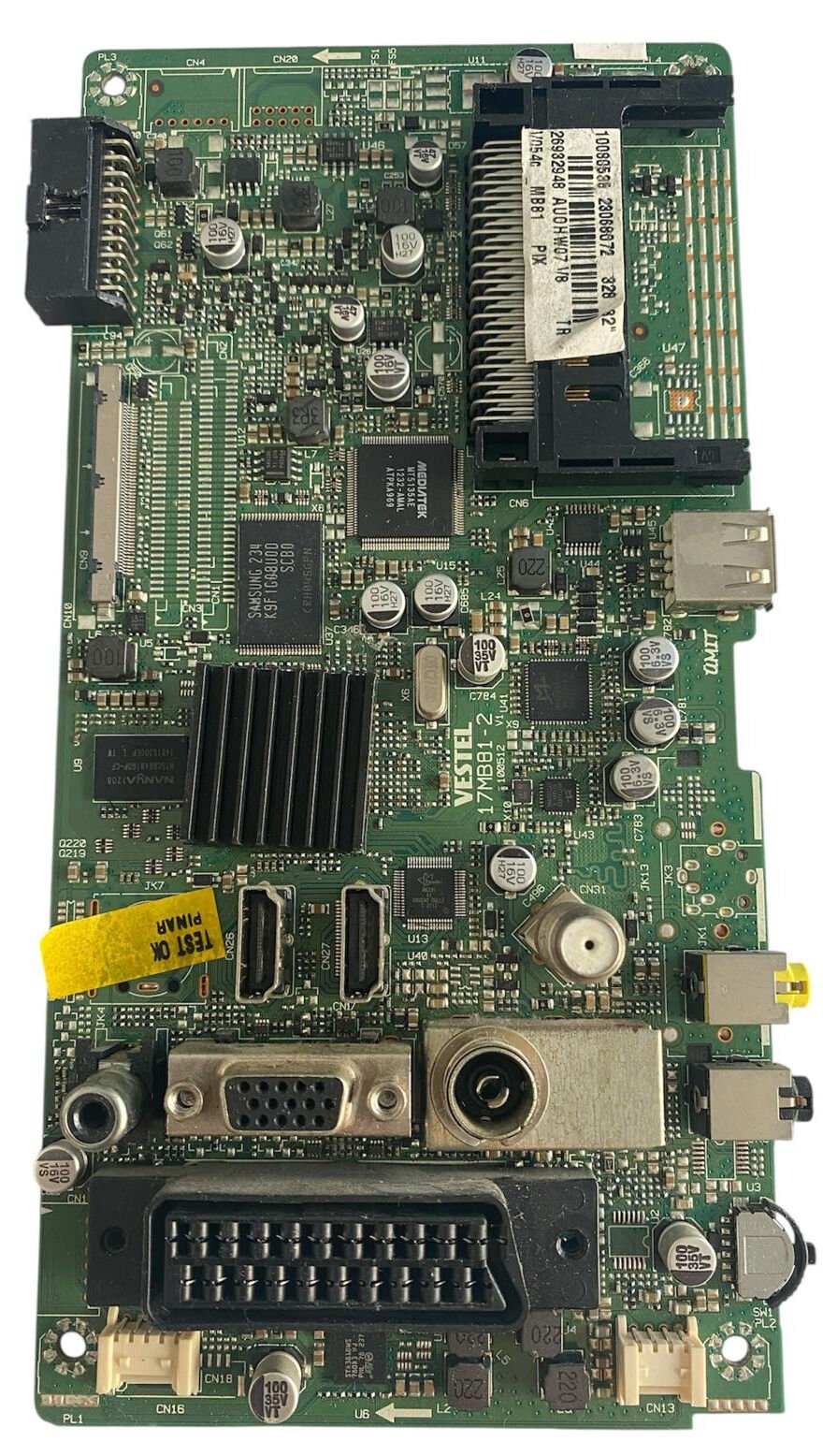 Vestel 17MB81-2 Anakart – 23068072 Orijinal 32'' LED TV Main Board