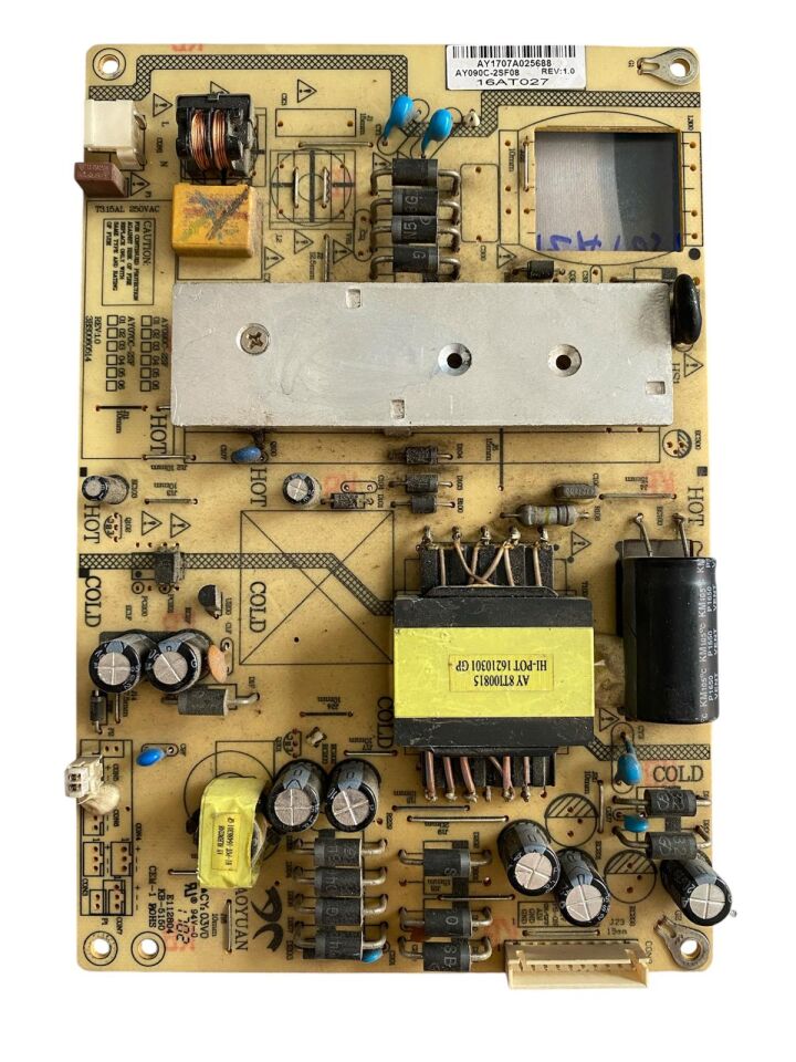 Axen 16AT027 Power Board – AY090C-2SF08 Besleme Kartı (AX032DLD12AT050-LM Orijinal)