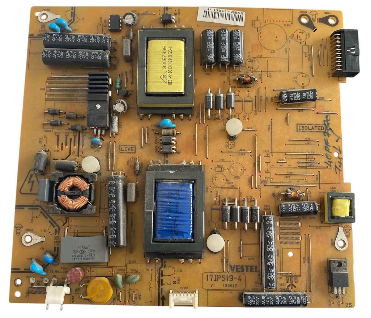 Vestel 17IPS19-4 Power Board – 23142672 Orijinal 40'' LED TV Besleme Kartı