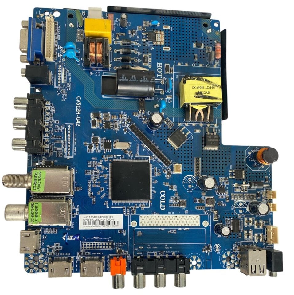 CV512H-U42 Anakart – DJTV32 Orijinal LED TV Combo Main Board