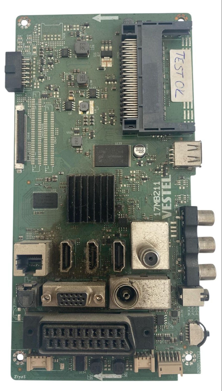 Vestel 17MB211 Anakart – 43FB5000 Orijinal Smart LED TV Main Board