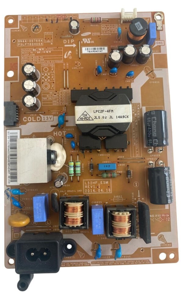 Samsung UE32H5373AS Besleme Kartı – BN44-00768A Orijinal L32G0_Edy LED TV Power Board