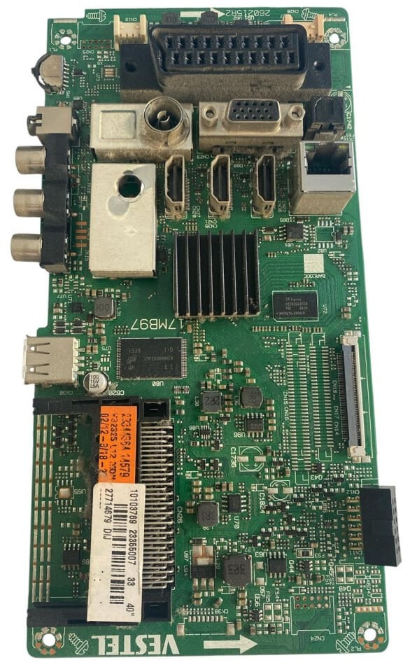 Vestel 17MB97 Anakart – 23355007 Orijinal Smart LED TV Main Board