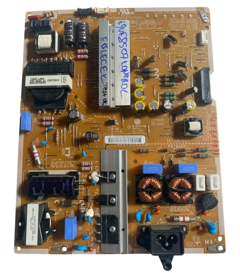 LG 49UF8507 Besleme Kartı – EAX66360501 Orijinal 4K ULTRA HD TV Power Supply