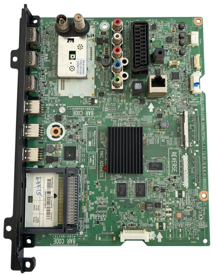 LG 55LA620S Anakart – EAX64797004(1.1) Orijinal Smart 3D Full HD TV Main Board