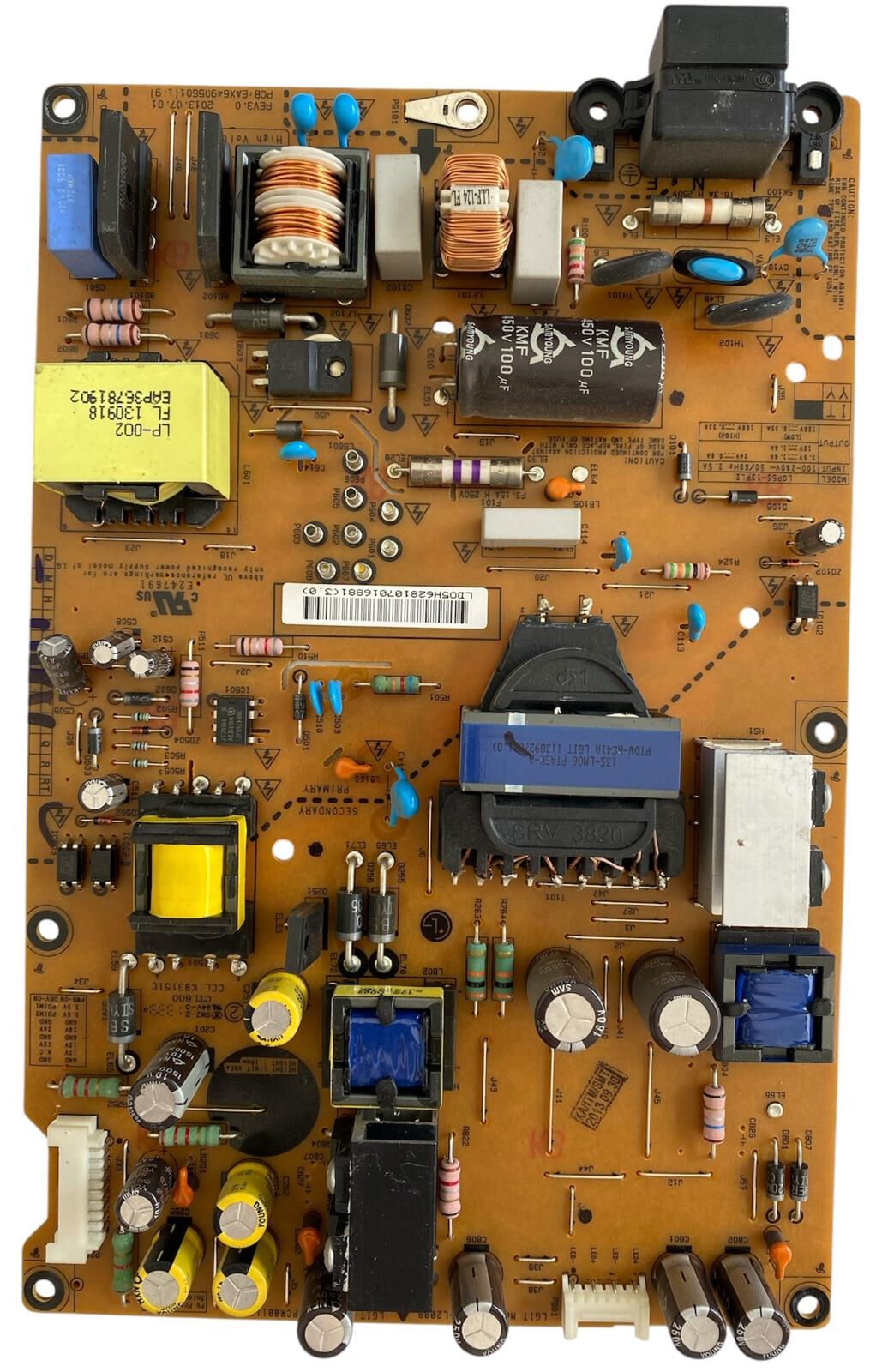 LG 55LA620S Besleme Kartı – EAX64905601 Orijinal Cinema 3D Smart TV Power Supply