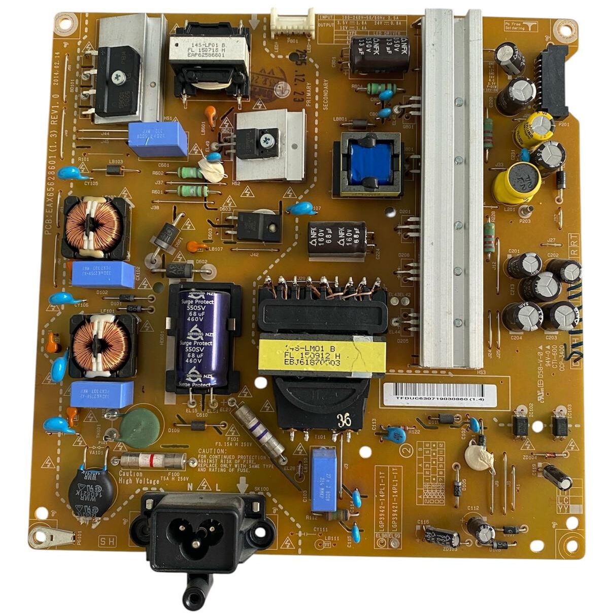 LG 42LF580N Besleme Kartı – EAX65628601 Orijinal Smart Full HD TV Power Supply