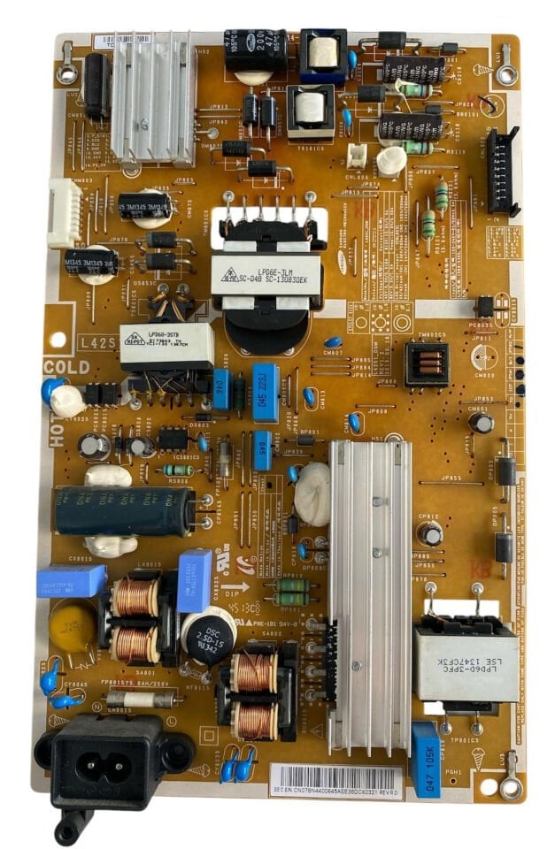 Samsung UE42F5070SS Besleme Kartı – BN44-00609D Orijinal L42S_DSM Power Supply