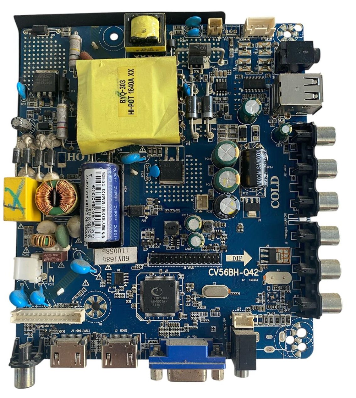 Redline 43EX6543 Uyumlu Ana Kart – CV56BH-Q42 Orijinal Dahili Uydu Alıcılı Combo Main Board