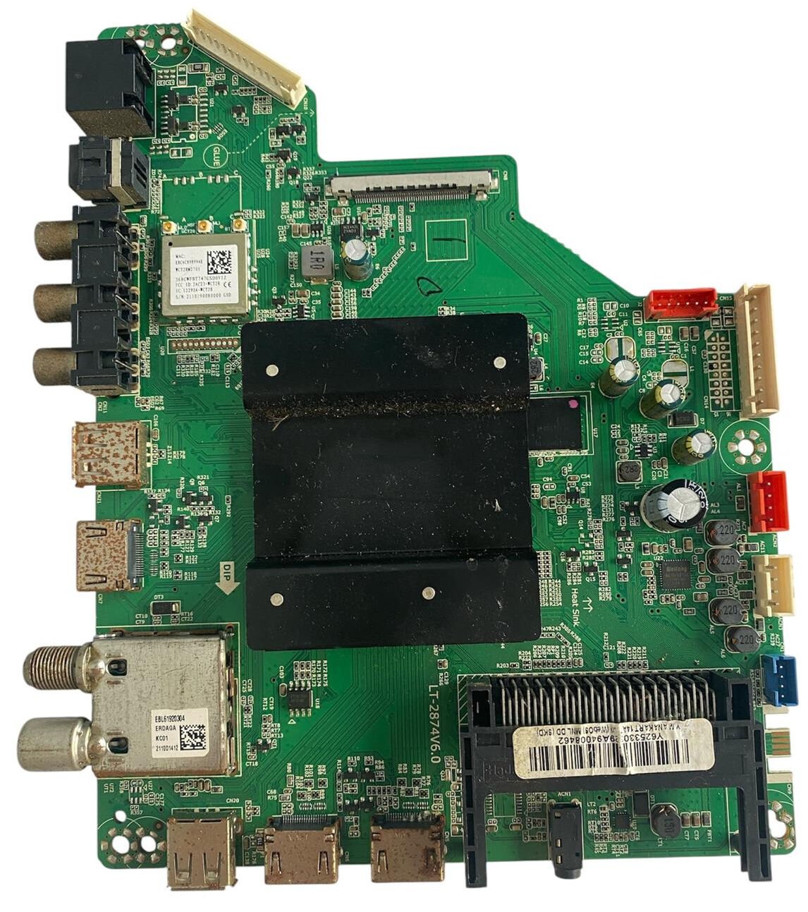 Sunny SN65FMN240 Ana Kart – LT-2874V6.0 Orijinal Smart LED TV Main Board