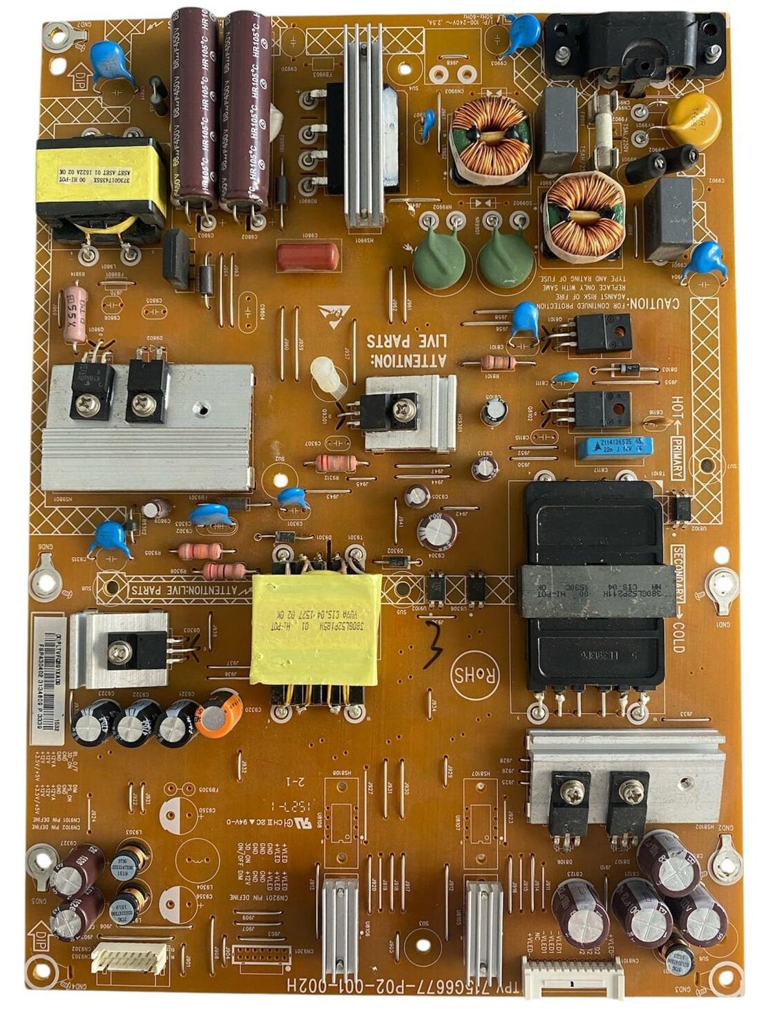 Philips 715G6677-P02-001-002H Besleme Kartı – Orijinal LED TV Çıkma Power Supply (FSP430402)