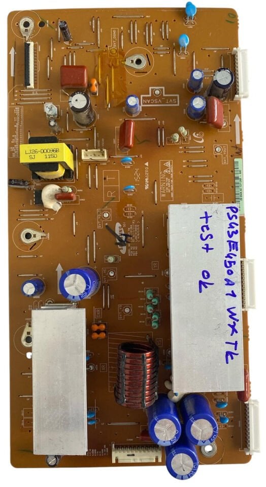 Samsung PS43E450A1WXTK Y-Buffer Kartı – LJ26-00096B Orijinal Çıkma Sürücü Modülü