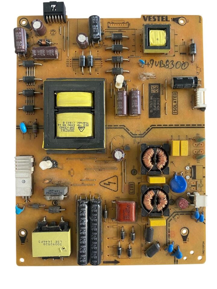 Vestel 17IPS72 Besleme Kartı – (23332051) 49UB8300 Orijinal 4K TV Çıkma Power Supply