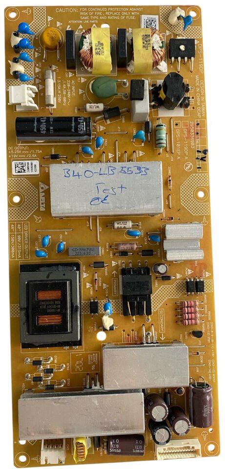 Beko B40-LB5533 Besleme Kartı – DELTA DPS-119DP A 2950336903 Orijinal Çıkma Power Supply