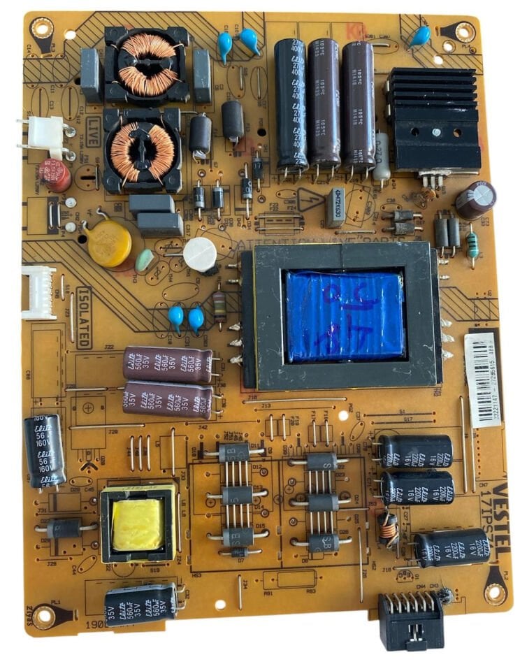 Vestel 17IPS71 Besleme Kartı – 48'' 50'' 23221147 Orijinal Çıkma Power Supply