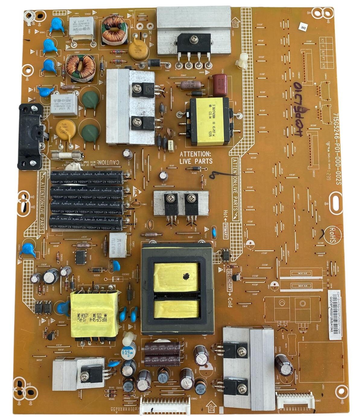 Philips 715G5246-P01-000-002S Besleme Kartı – Orijinal Temiz Söküm Power Supply