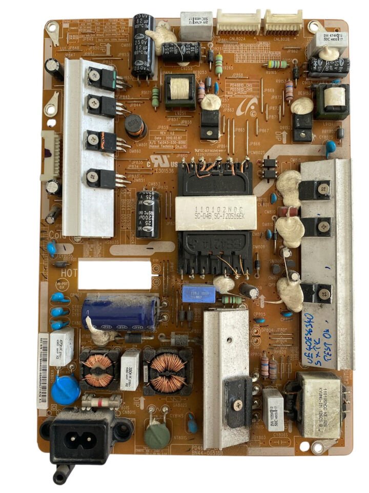 Samsung BN44-00518B Besleme Kartı – UE40ES6340 Orijinal Çıkma Power Supply (PD46B1D_CHS)