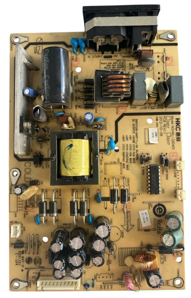 Sunny Axen HKL-320401 Besleme Kartı – 32 inç LE82N10HM Orijinal Temiz Söküm Power Supply