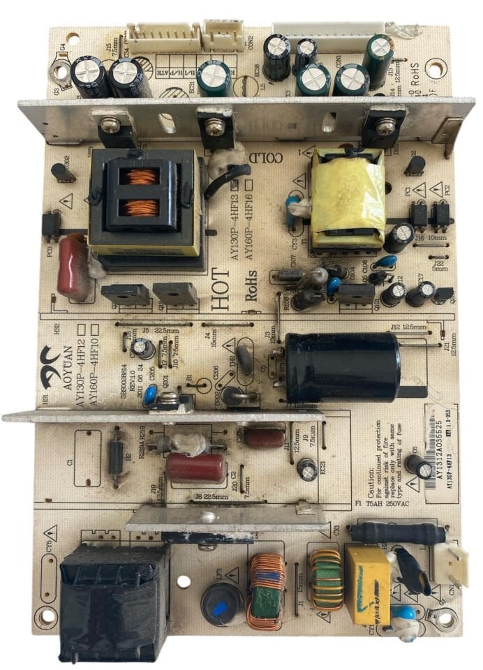 Sunny AY130P-4HF12 Besleme Kartı AY160P-4HF10 Axen Woon SN032LI181-T1 Orijinal Temiz TV Power Board