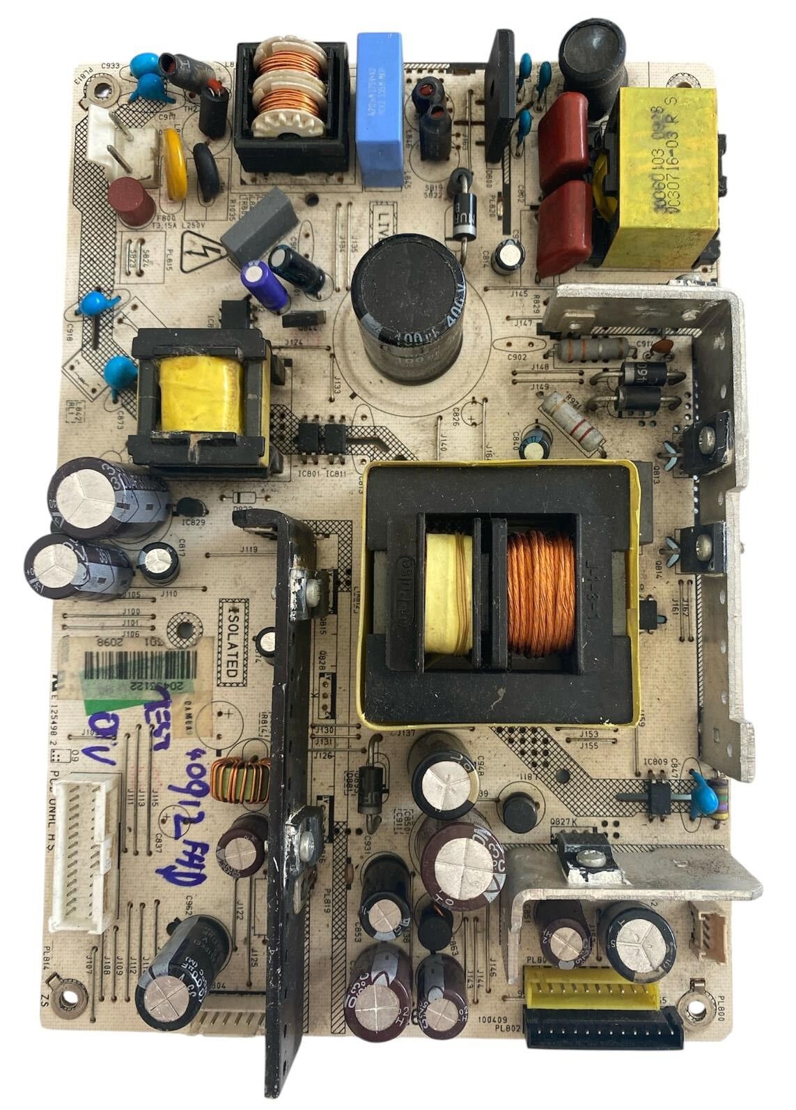 Vestel 17PW26-4 Besleme Kartı Toshiba Regal SEG Telefunken Orijinal Temiz Söküm TV Power Board