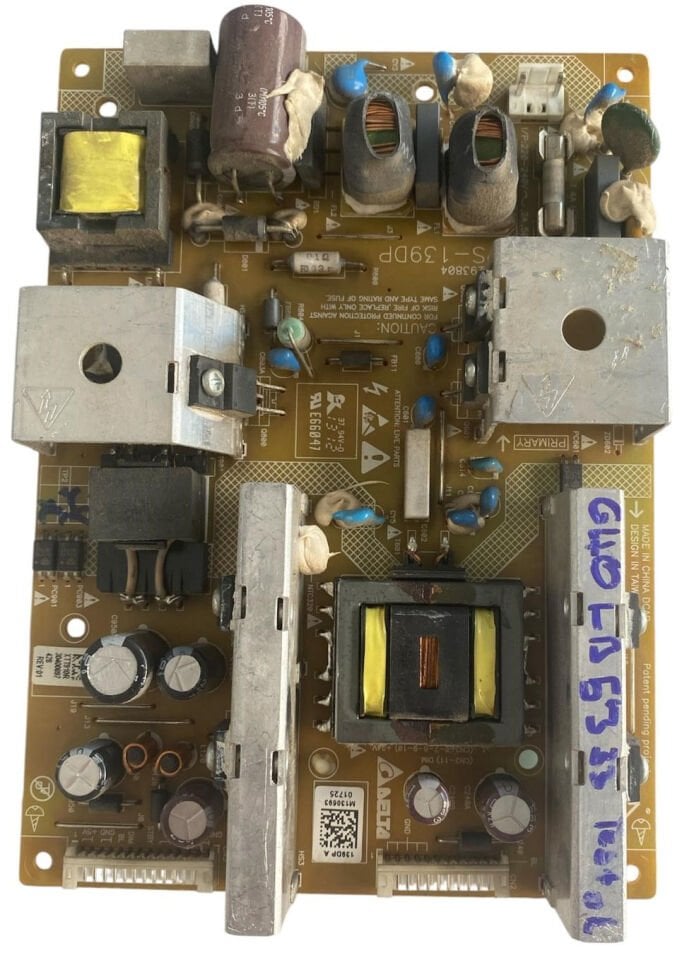 Grundig G40LB5333 Besleme Kartı Delta DPS-139DP 29503804 Orijinal Temiz TV Power Board