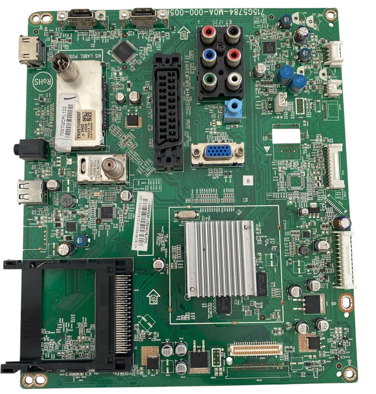 Philips 40PFL3107K/02 Anakart 715G5784-M0A-000-005K Orijinal TV Main Board