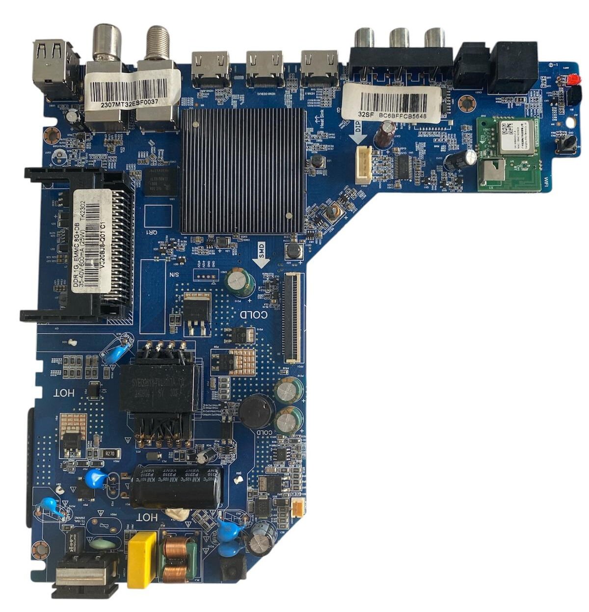 EL.MT9216-FG48 TPD.MT9216.PB766 (T) Muadili Android Smart TV Combo Anakart (1G/8G)