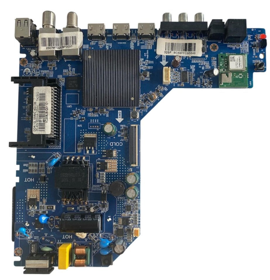 EL.MT9216-FG48 TPD.MT9216.PB766 (T) Muadili Android Smart TV Combo Anakart (1G/8G)