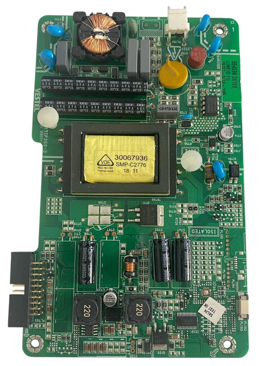 Vestel 17IPS60-3 Güç Besleme Kartı (Power Supply) - 554696-36168